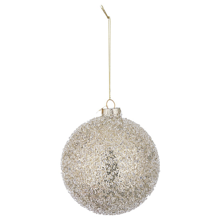 Palline per albero di Natale in vetro "Symphony" oro per decorazioni natalizie