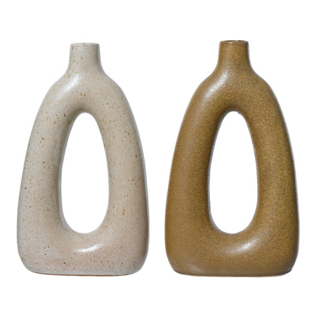 Vaso decorativo in porcellana decorazione ambienti per interno e esterno, da h 32 cm