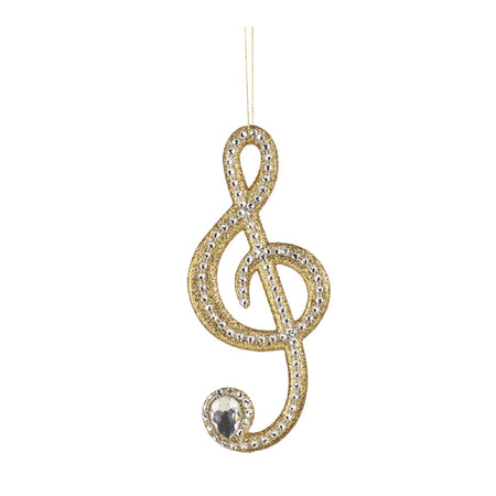 Pendente a forma di note musicali per albero di Natale decorazione natalizia