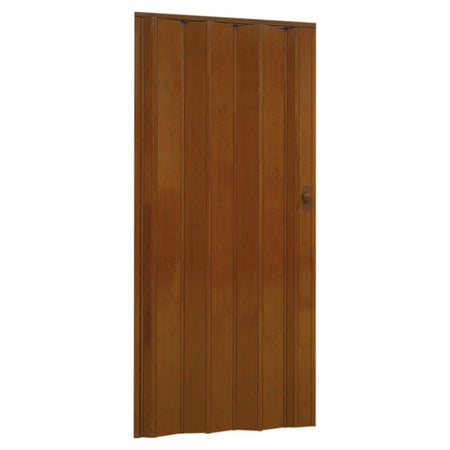Porta a soffietto in PVC con serratura chiave e pomolo in ABS da interno