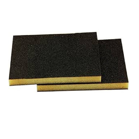 Spugna abrasiva per ferro con confezione da 2 pezzi, grana 100