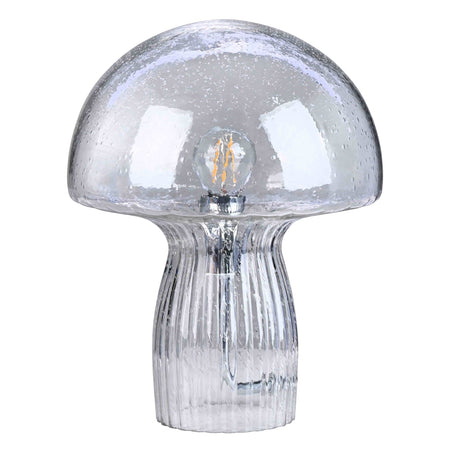 Lampada da tavolo "Carysa" in vetro h 25,5 cm