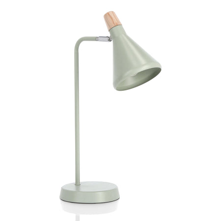 Lampada da tavolo "Brill" in acciaio h 46 cm