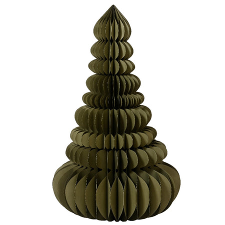 Alberello di Natale in carta, decorazione natalizia da h 160 cm