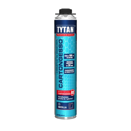 Schiuma cartongesso adesiva verde 830 ml