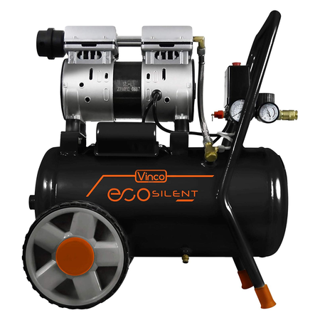 Compressore silenziato da 50 litri carrellato
