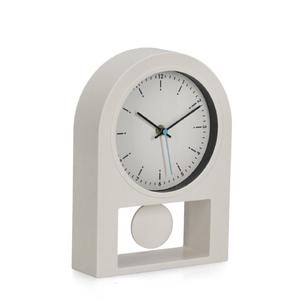 Orologio da tavolo "Patrik" in metallo h 20 X 27 cm