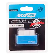 OBD2 ECO NITRO MODULO AGGIUNTIVO AZZURRO OTTIMIZZA RISPARMIO CARBURANTE CENTRALINA DIESEL TUNING OBDII