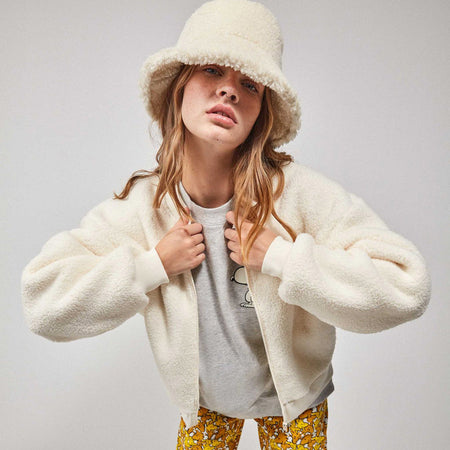 Giacca Bomber Donna Gisela 2/20216U in Montone Sintetico