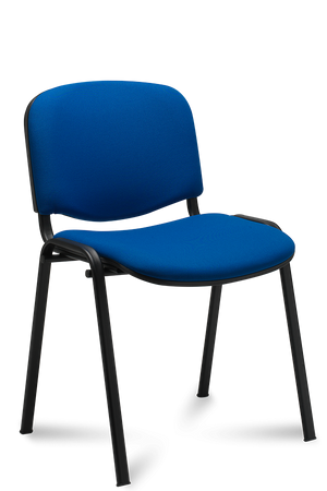 Sedia per sala d'attesa in tessuto su gambe (lotto minimo 4 pezzi)