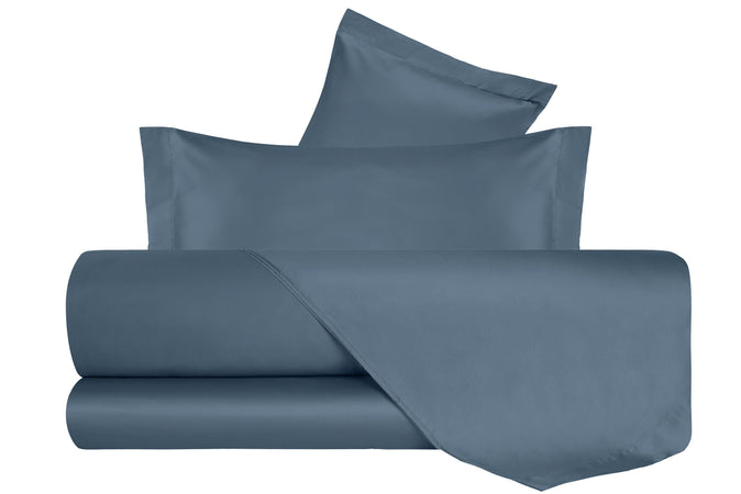 Completo Letto in Raso di puro cotone Ferro - Vanita di raso