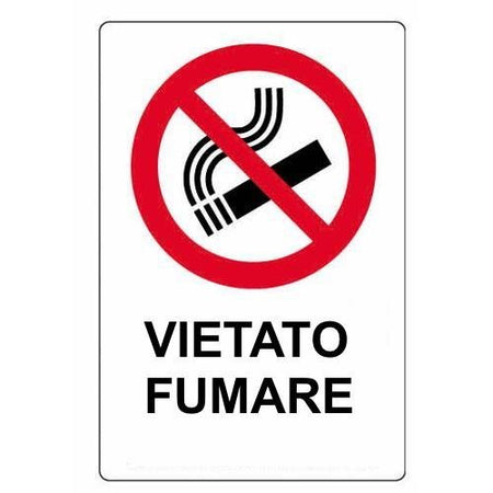 Oreca CARTELLO SEGNALETICO "VIETATO FUMARE"