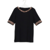 Oroblu Maglia T-Shirt da donna Pull-On Tops Flowers VOBT67347 S40 - Passarelli Biancheria