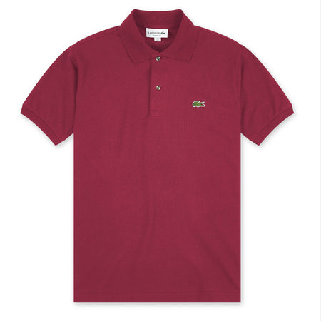 Lacoste Polo Uomo Classica Piqué Polo Tinta Unita Colletto Mezze Maniche Polo Lacoste In Petit Piqué 100% Cotone Polo Classica