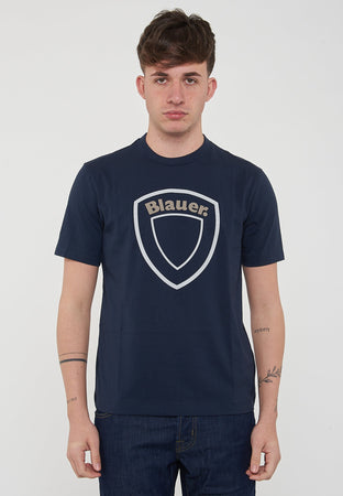 Blauer T-shirt uomo mod Hallet