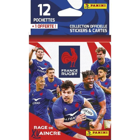 Blister 12+1 tasche PANINI - RUGBY EDF
