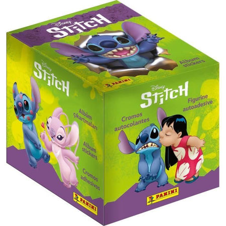 Scatola da 36 buste - PANINI - STITCH - Contiene 180 figurine