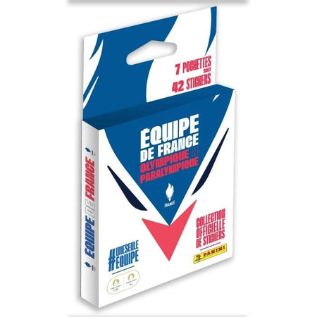 Blister da 7 tasche - PANINI - Squadra francese Giochi Olimpici 2024 - 42 Figurine