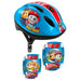 Set casco e gomitiere/ginocchiere - 50/56 cm - PAT PATROUILLE - PA450507