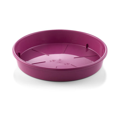 Sottovaso rotondo "Plato" per vasi colorati da esterno e giardino