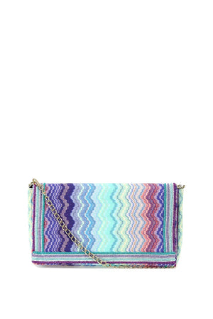PHO Firenze | Pochette a tracolla fantasia con patta