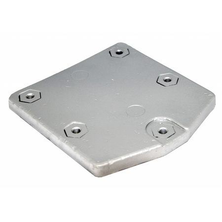Piastra In Alluminio Per Zeus Drive