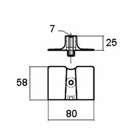Piastra Per Motore Yamaha 15/20 Hp