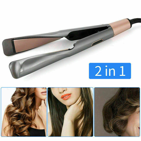 PIASTRA PER CAPELLI 2 IN 1 IRON PRO ARRICCIACAPELLI PROFESSIONALE 230°C RICCI