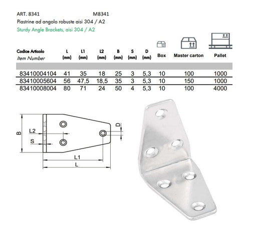 Piastrina Robusta T.B -Mm56 -A2