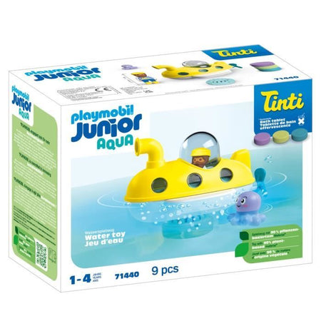 PLAYMOBIL JUNIOR - 71440 - Sottomarino Junior Tinti