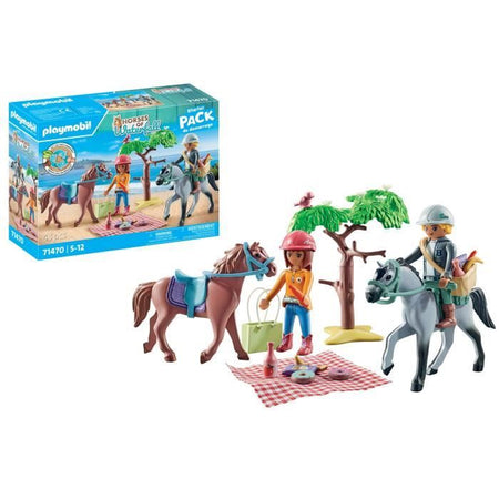 PLAYMOBIL 71470 Amélia e Ben con i cavalli