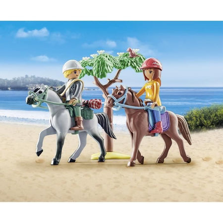 PLAYMOBIL 71470 Amélia e Ben con i cavalli