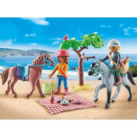 PLAYMOBIL 71470 Amélia e Ben con i cavalli