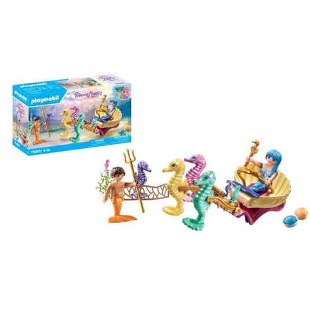 PLAYMOBIL 71500 Carrozza con sirene e cavallucci marini