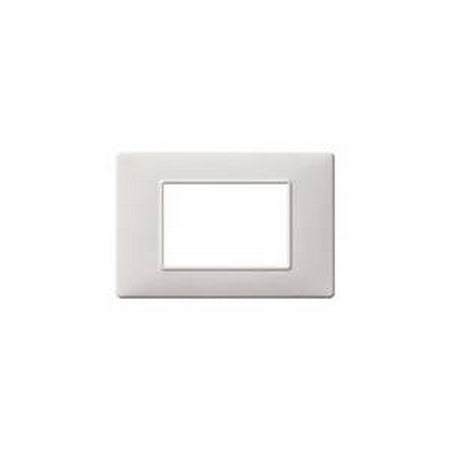 Placca 3 F Ret Bianca Plana 14653.01