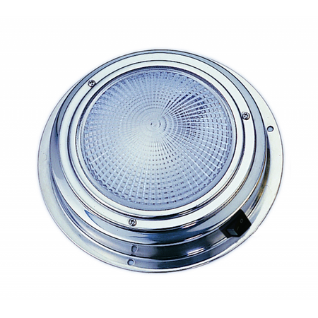 Plafoniera Inox A Led Ø Mm.175X60H