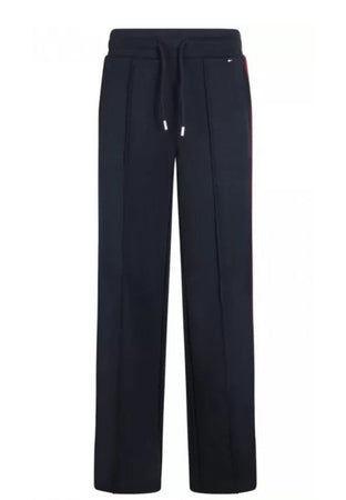 Tommy Hilfiger PANTALONE TUTA STR SPLIT GLOBAL STRIPE PANTS da donna