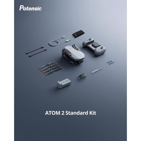 Drone - POTENSIC - ATOM 2 - Kit standard - Telecamera HD/4K - GPS integrato - Tempo di volo 31 minuti - Autonomia 10 km