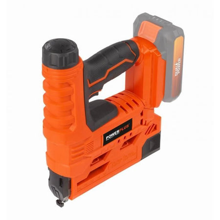 Cucitrice-chiodatrice a batteria 20V + 100 graffette + 100 chiodi - DUAL POWER POWDP7010 - Consegnata senza batteria né caricabatterie
