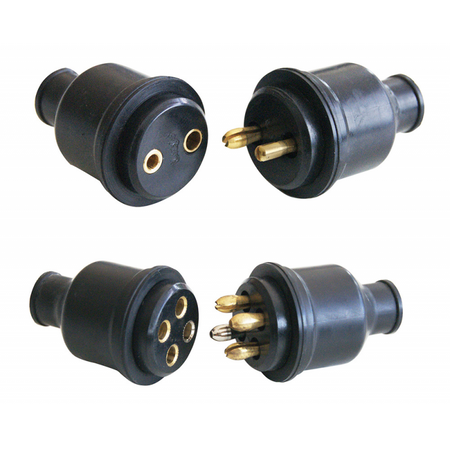 Presa Spina 4 Poli Nylon