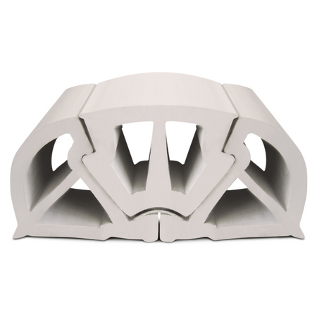 Profilo Bumper 160 Bianco Mt 2