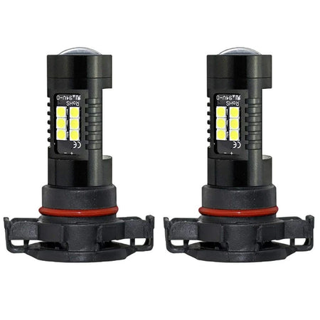 COPPIA LED PS19W Per Ford Kuga II 2012+ CANBUS 50W 6000K PER LUCI DIURNE DRL Fendinebbia