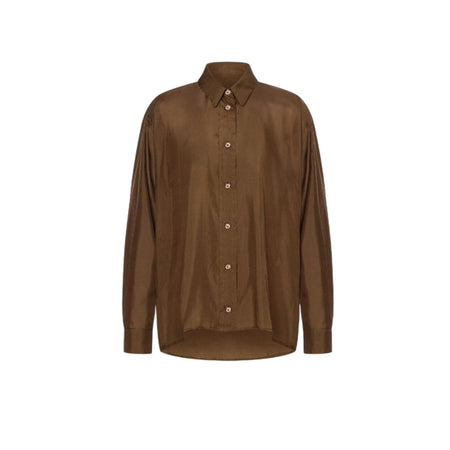 Philosophy bluse e camicie donna philosophy - camicia - marrone da donna