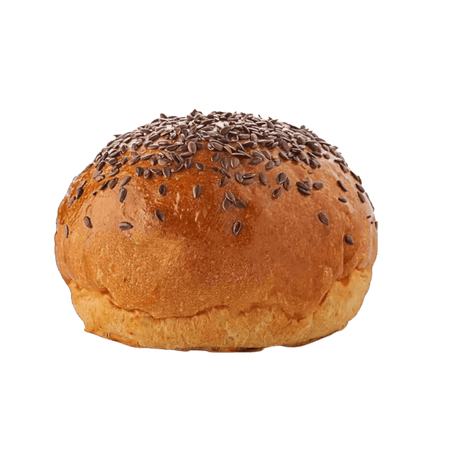 Panino Burger Bun Semi di Lino 75g