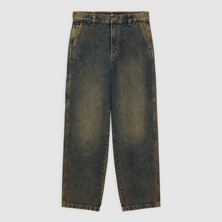 Pantaloni Dickies Madison Baggy Denim yellow fade indigo
