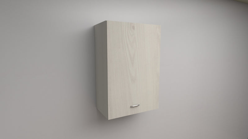 Pensile 90x30x33 Compreso di 1 Anta Spedizioni A Kit Le Misure Si intendono Altezza X Larghezza X profondità in colore Larice Bianco