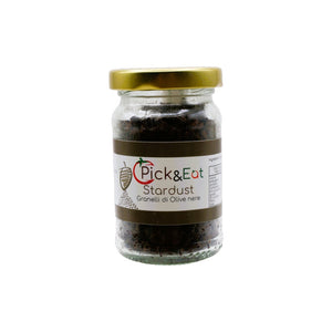 Granelli di Olive Nere Essiccate | Polvere Alimentare Gourmet | 50g