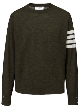 Thom Browne Maglione girocollo da uomo