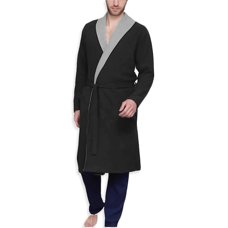 Prestigio Vestaglia da Uomo Invernale in Punto Milano con Cintura 92994W S38 - Passarelli Biancheria
