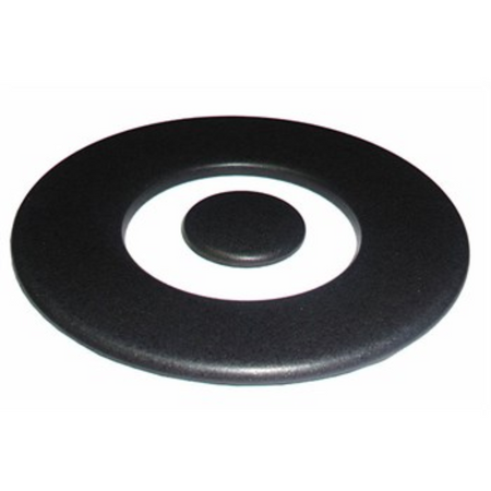 Piattelli neri opachi bruciatore tripla corona piano cottura cucina Smalvic
